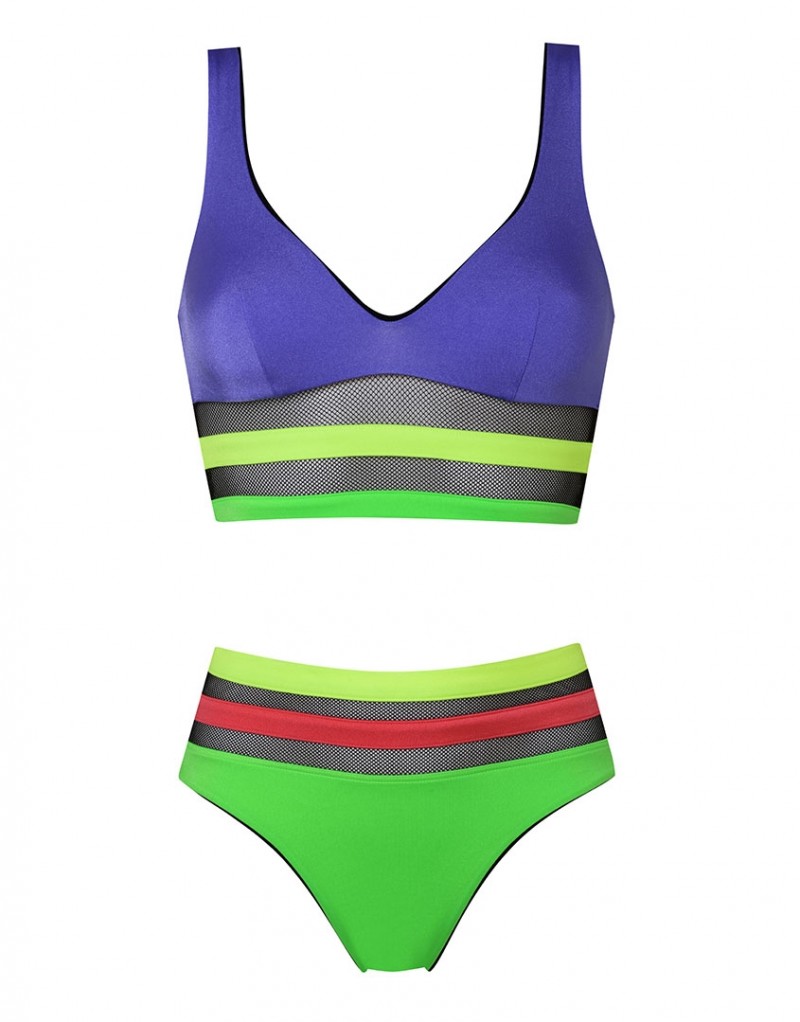 ZenayaНеоновый топ купальника Zenaya