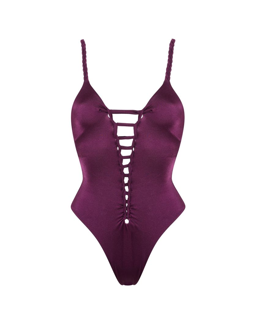 MarlowСлитный купальник сливового цвета Marlow
