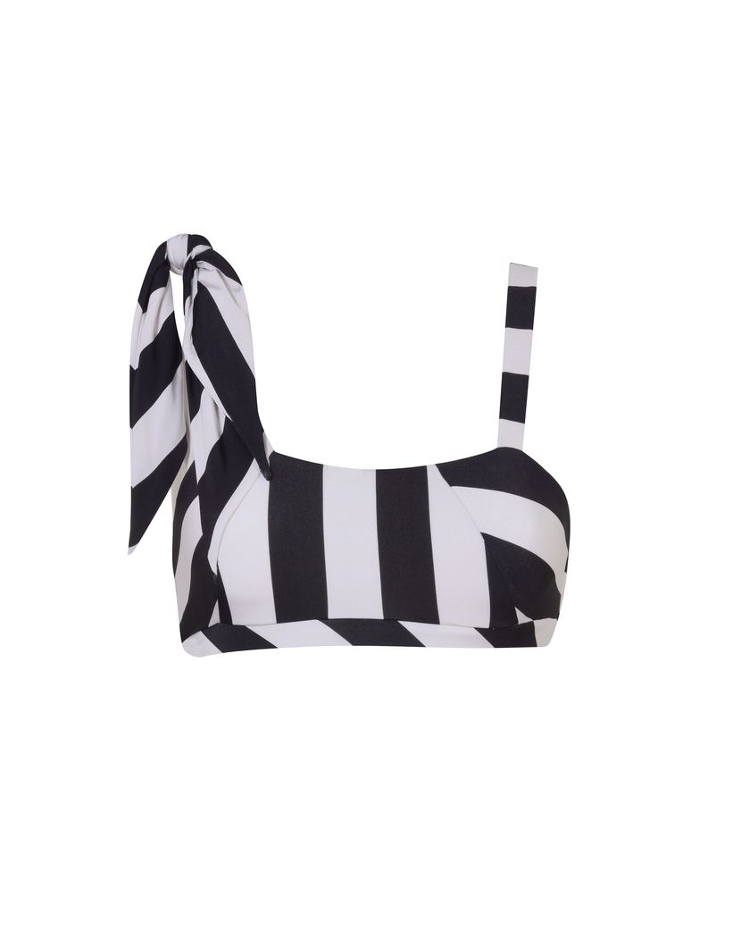 JonelleЧерно-белый топ купальника Jonelle