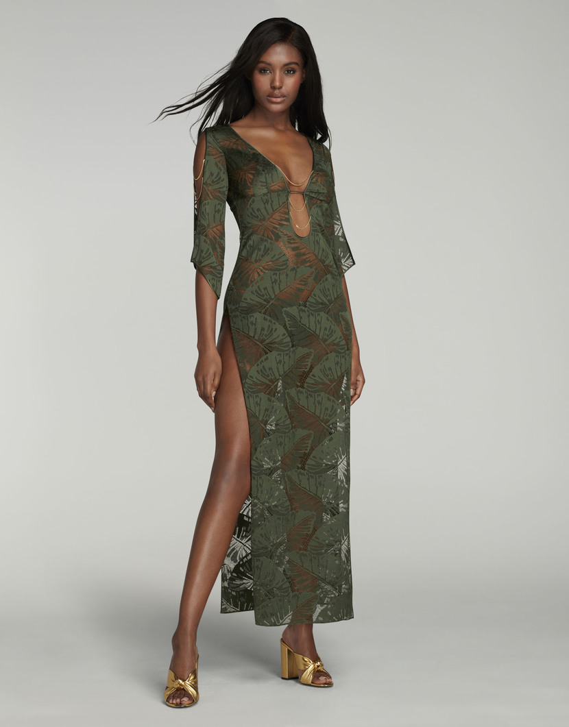 EileenПляжное платье цвета хаки Eileen