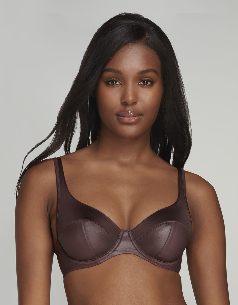 PaigeКоричневый бюстгальтер с глубокой мягкой чашкой Paige