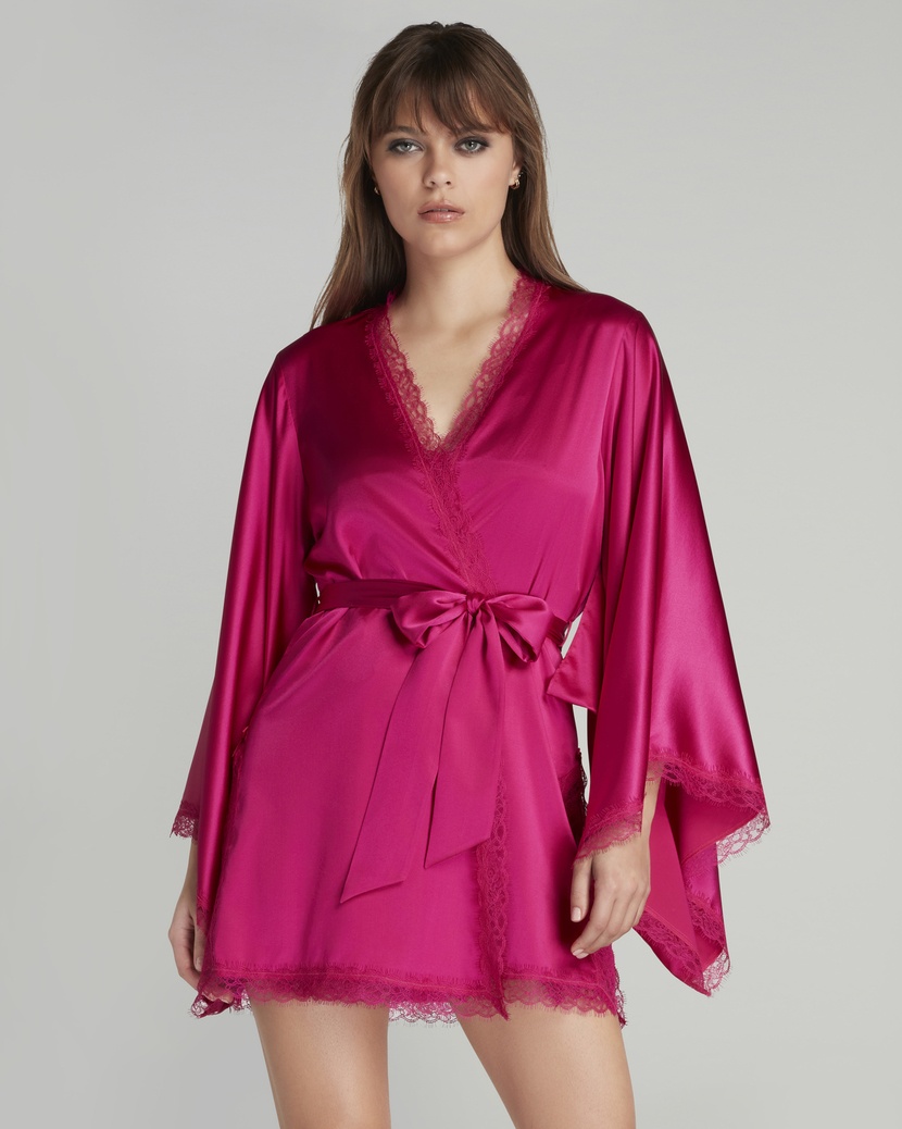 GiseleХалат-кимоно цвета фуксия Gisele