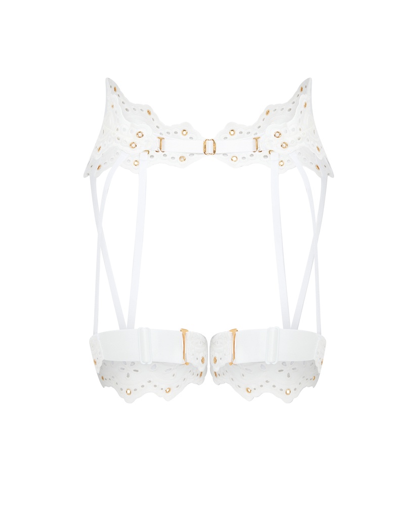 NicolettiБелый пояс для чулок Nicoletti