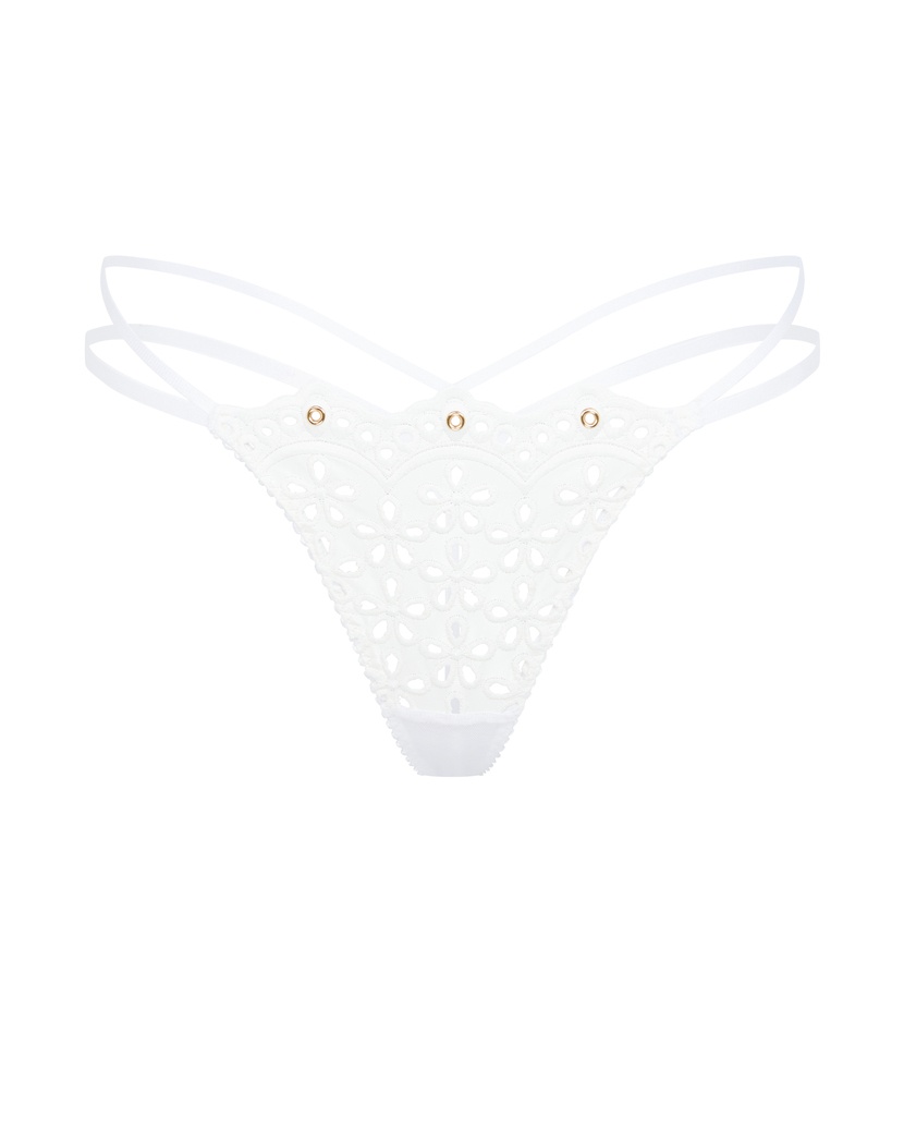 NicolettiБелые трусы стринги Nicoletti