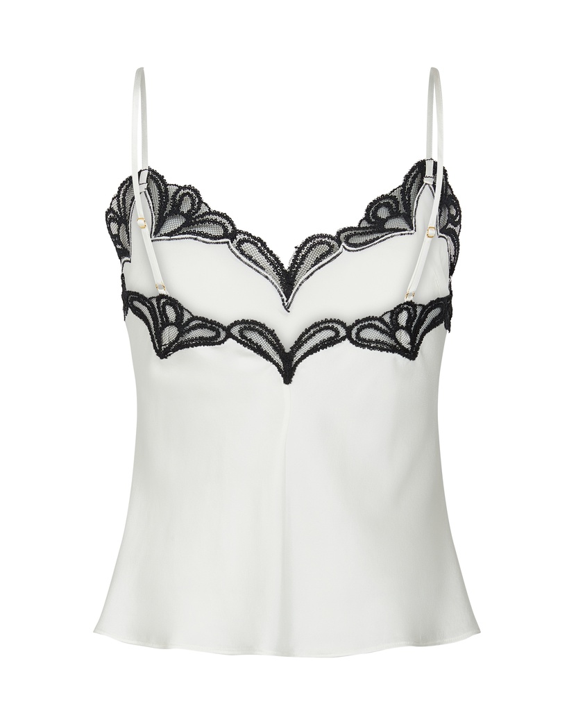 NelleТоп пижамы цвета слоновой кости Nelle