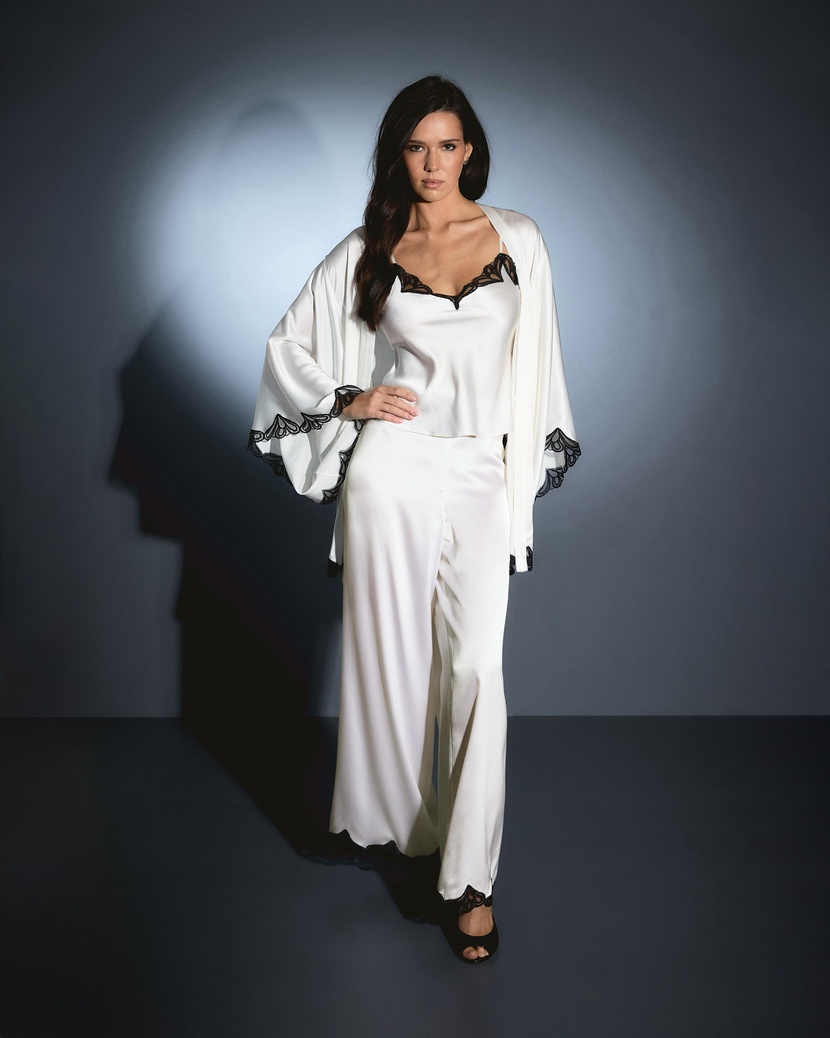 NelleБрюки пижамы цвета слоновой кости Nelle