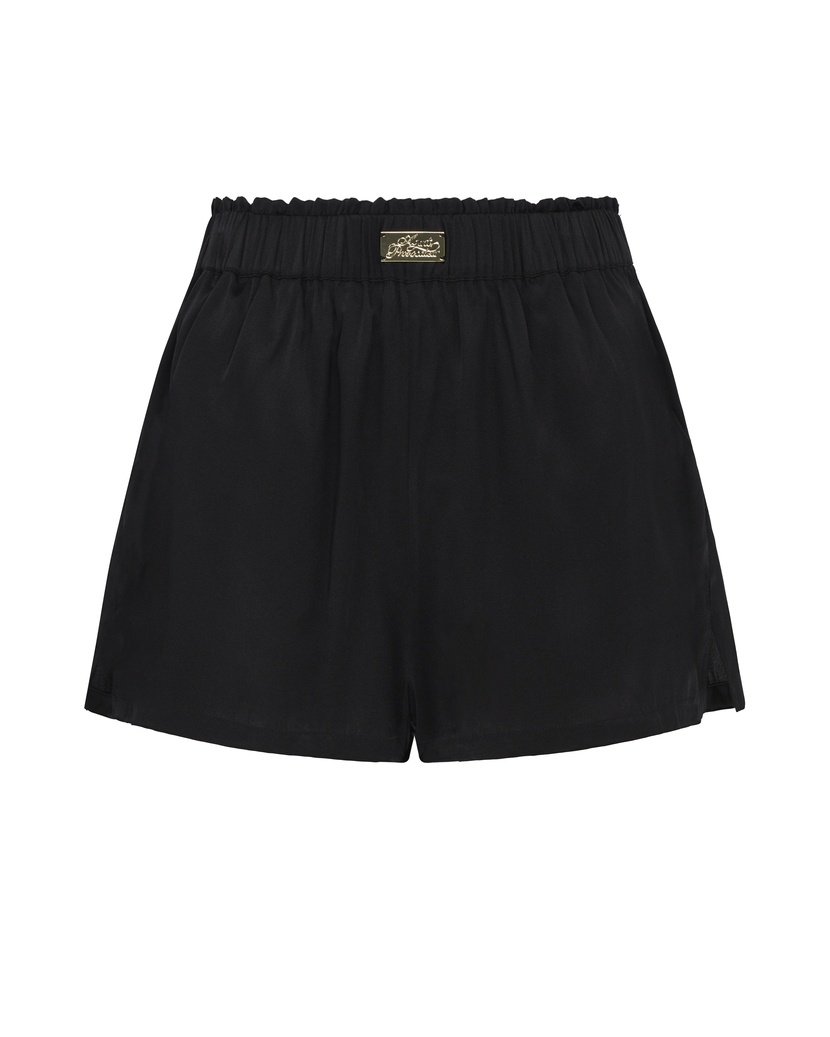 ZukieЧерные шорты пижамы Zukie