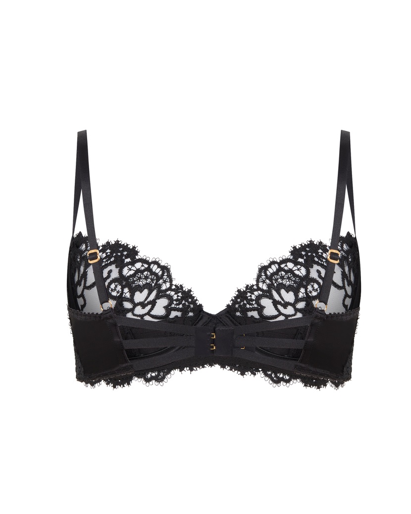 DioniЧерный бюстгальтер с мягкой чашкой Dioni