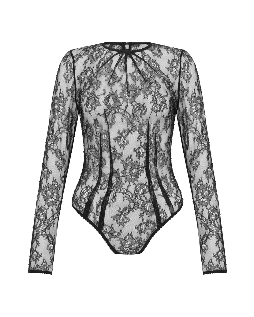 JanieЧерное боди Janie