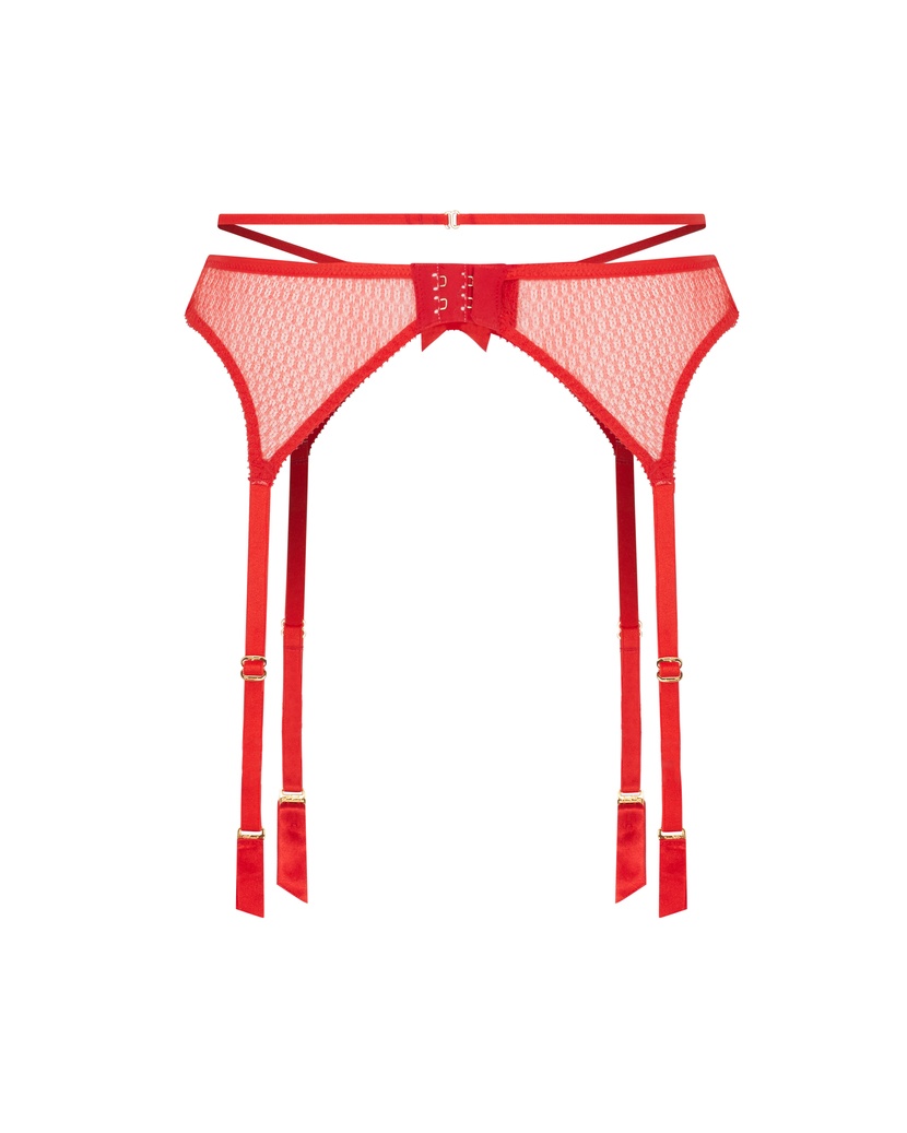 NickiКрасный пояс для чулок Nicki