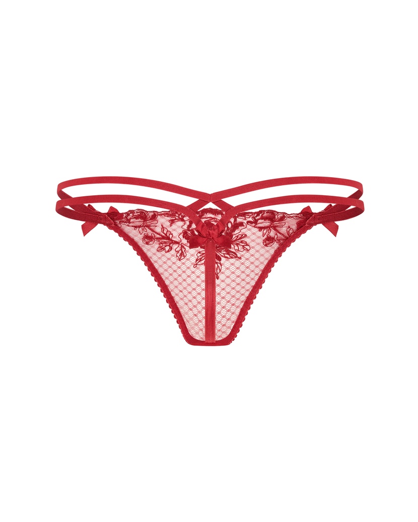 RosiaБордовые трусы стринги Rosia