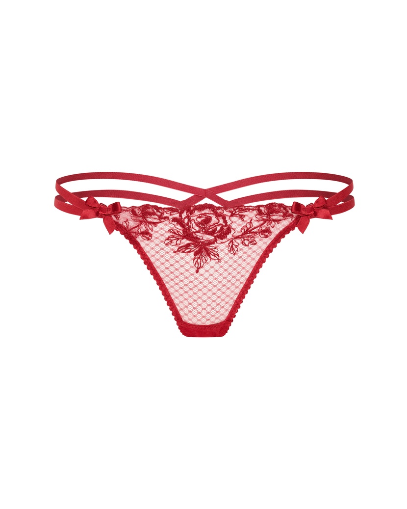 RosiaБордовые трусы стринги Rosia