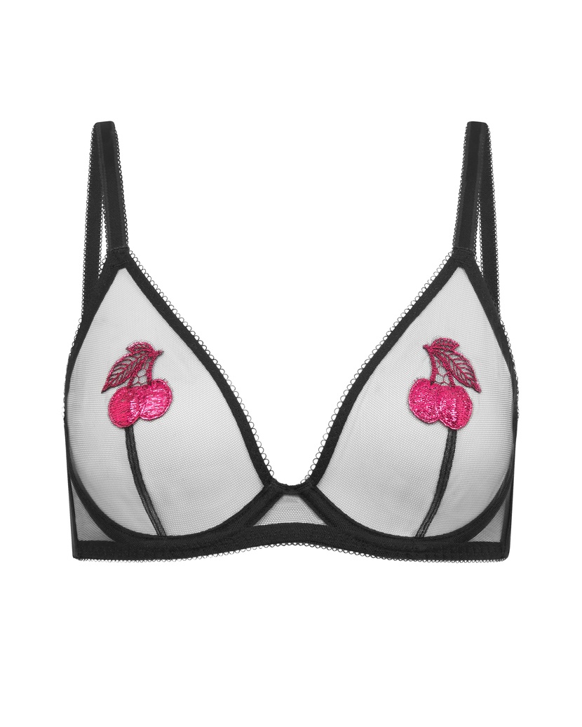 PerriЧерный бюстгальтер с мягкой чашкой Perri