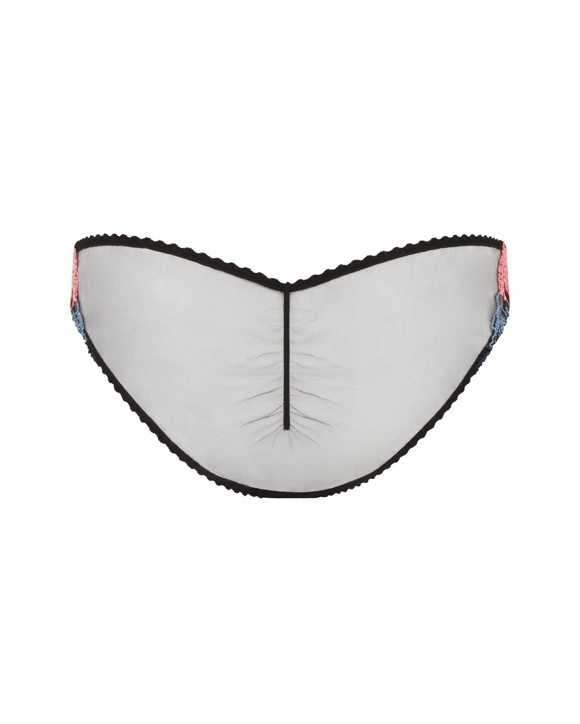 ZuriЧерно-розовые классические трусы Zuri