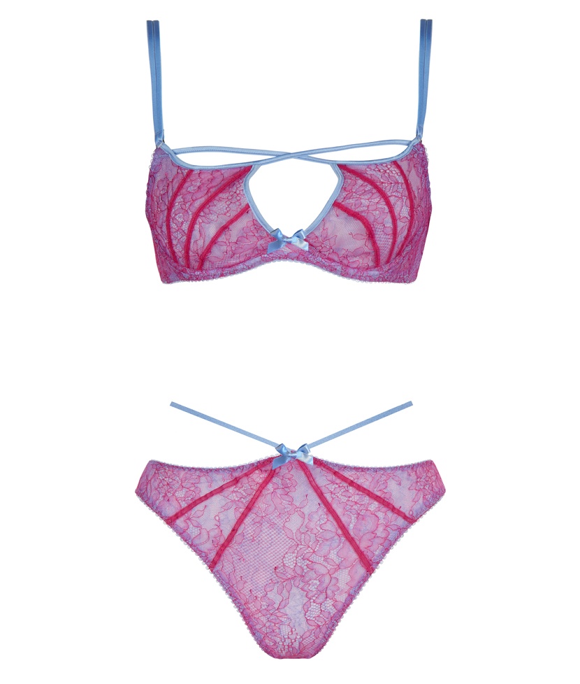 DaryaКлассические трусы из розового кружева Darya