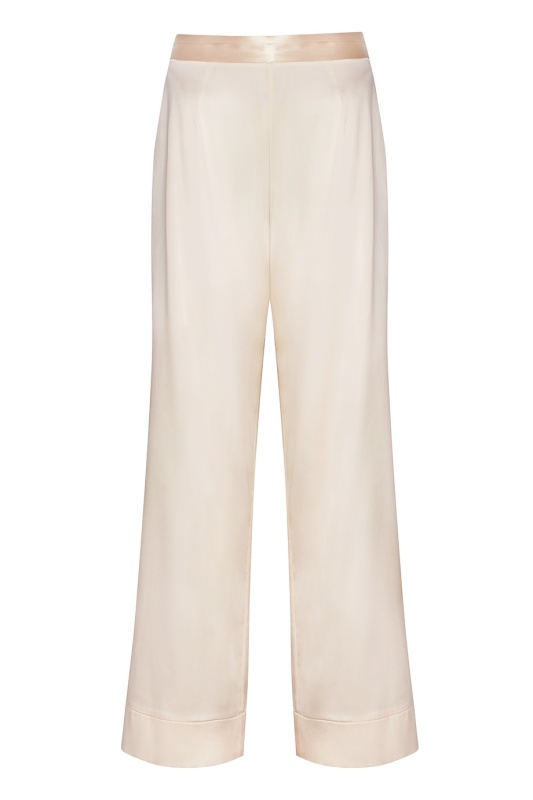 LisiaБрюки цвета слоновая кость Lisia