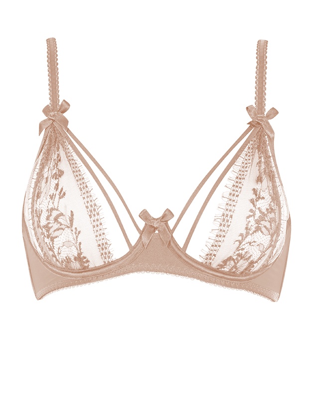 TanyaНюдовый кружевной бюстгальтер с мягкой чашкой Tanya