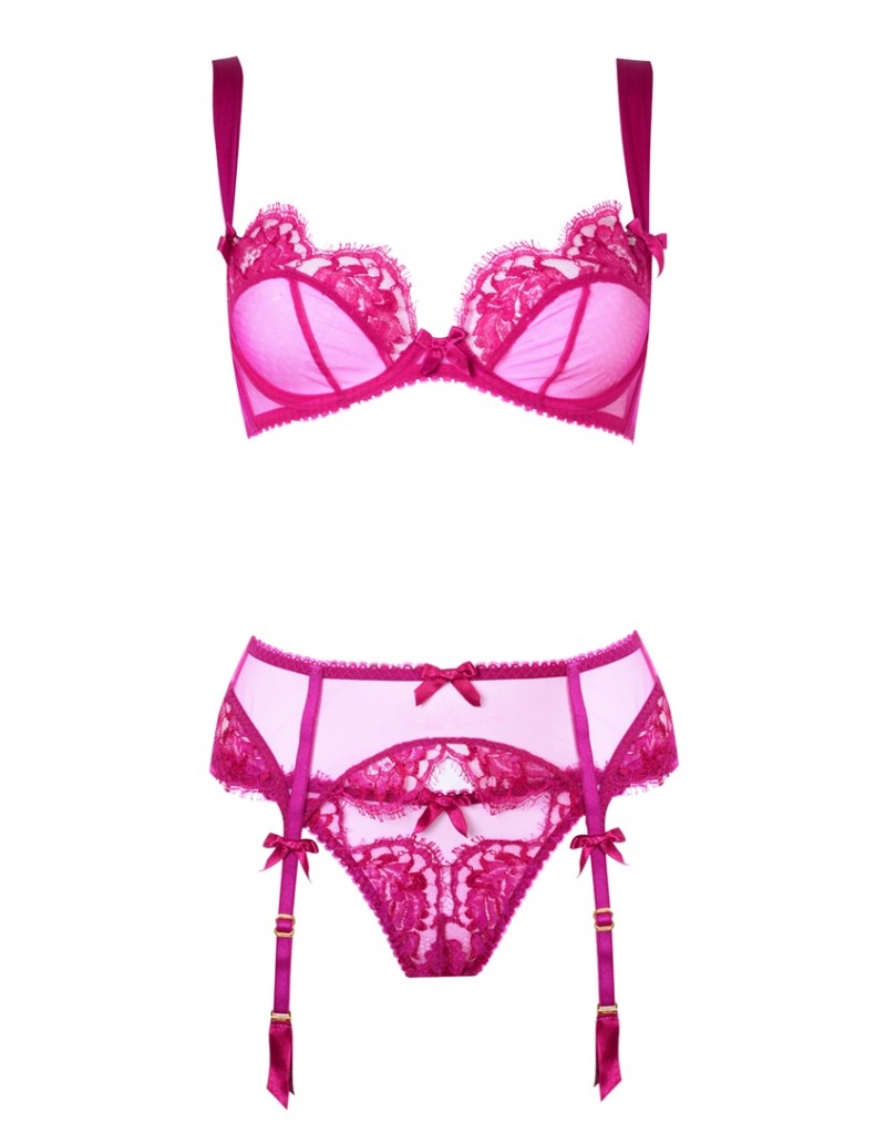 PiperБюстгальтер цвета фуксия Piper