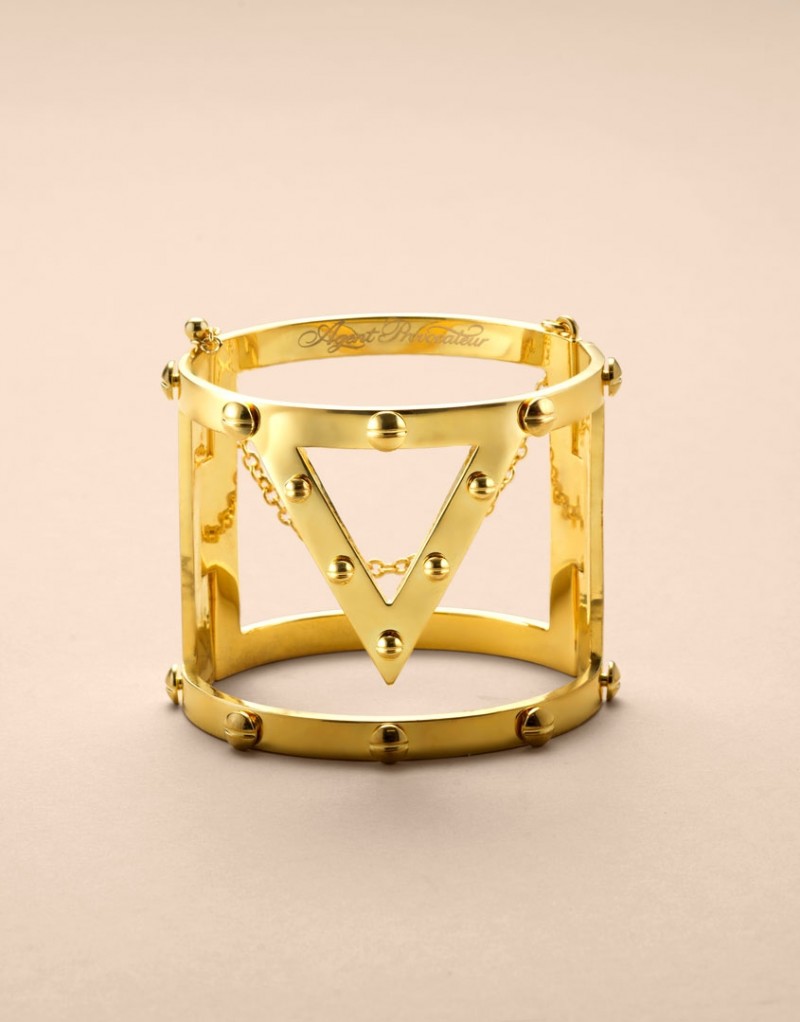 ZeusannaЗолотистый браслет Zeusanna