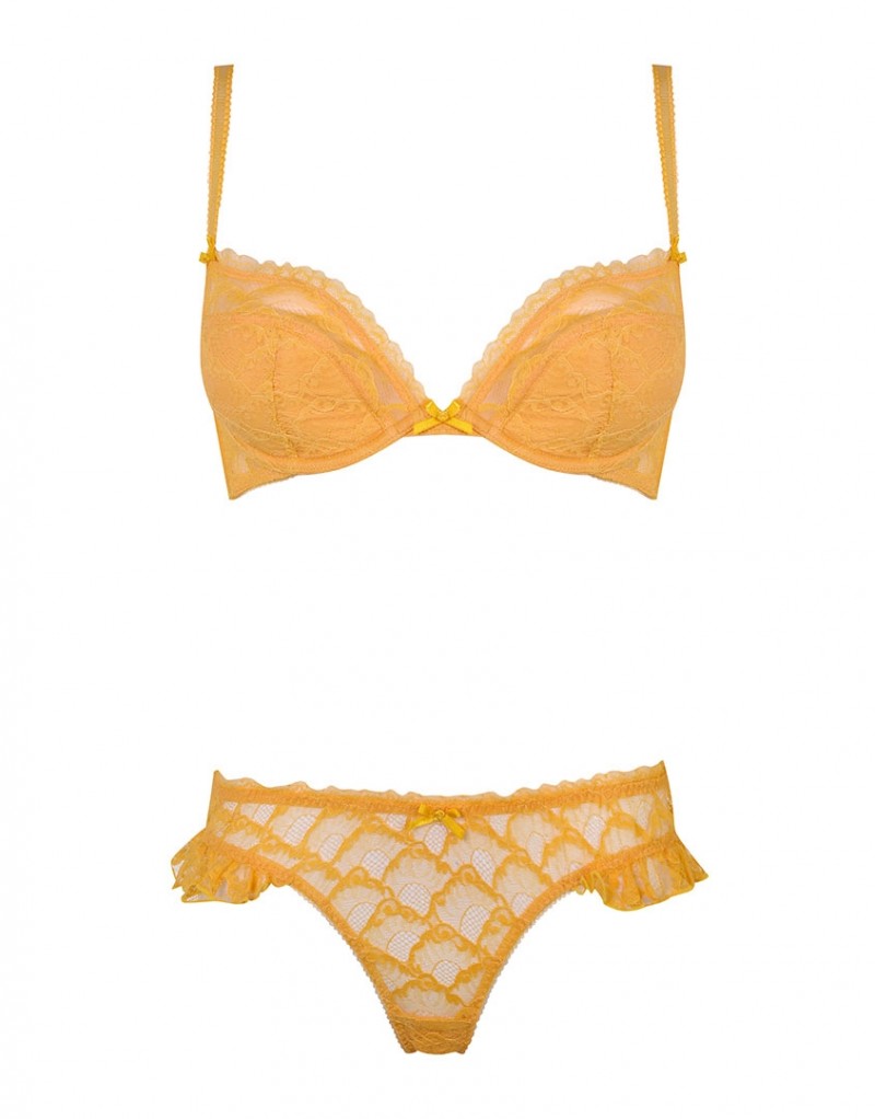 AnnaЖелтый бюстгальтер Anna