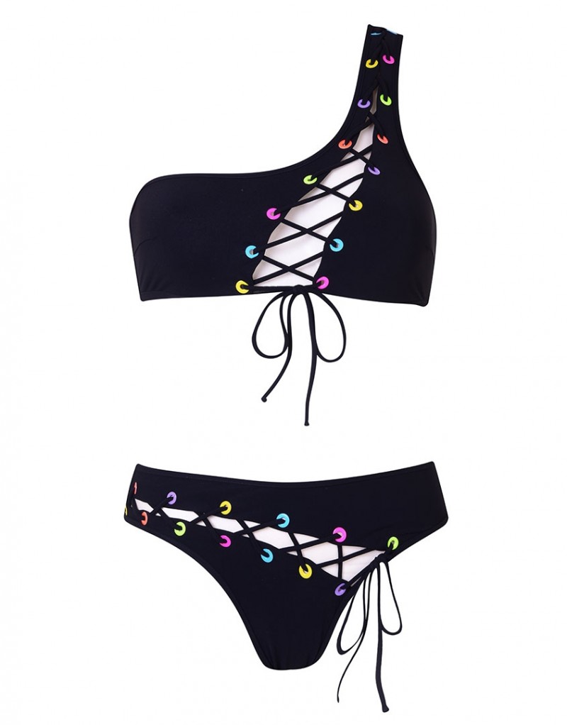 MarneyЧерный топ купальника Marney