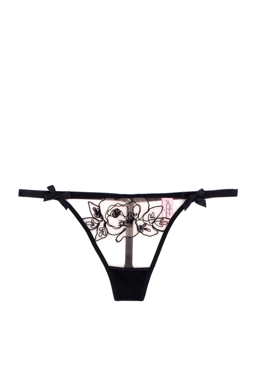 Трусики стринги Lindie бежевые