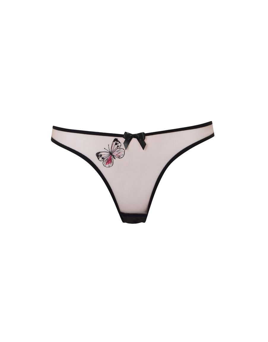Трусы стринги с вышивкой Odelia
