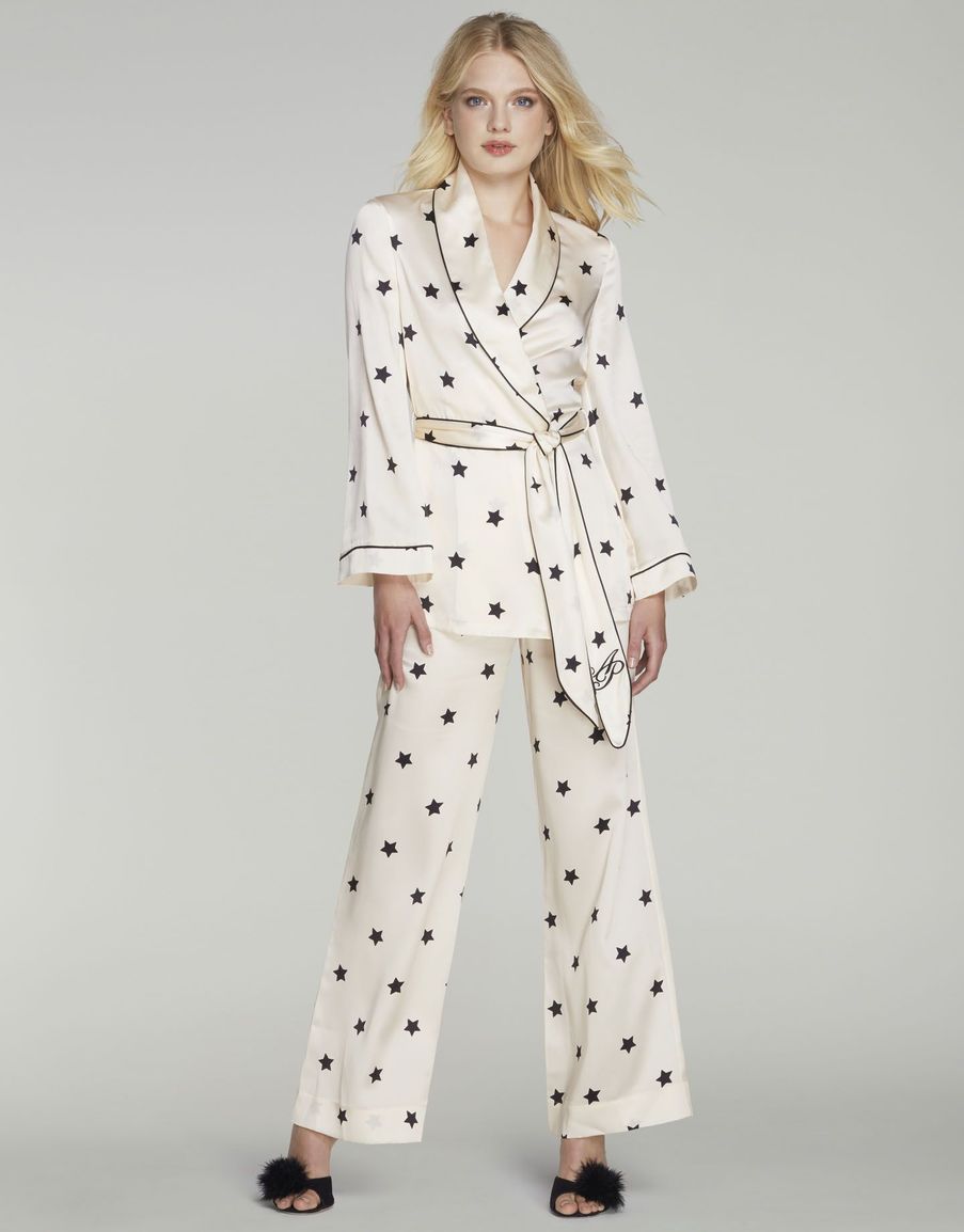 Шелковый верх пижамы Ayla