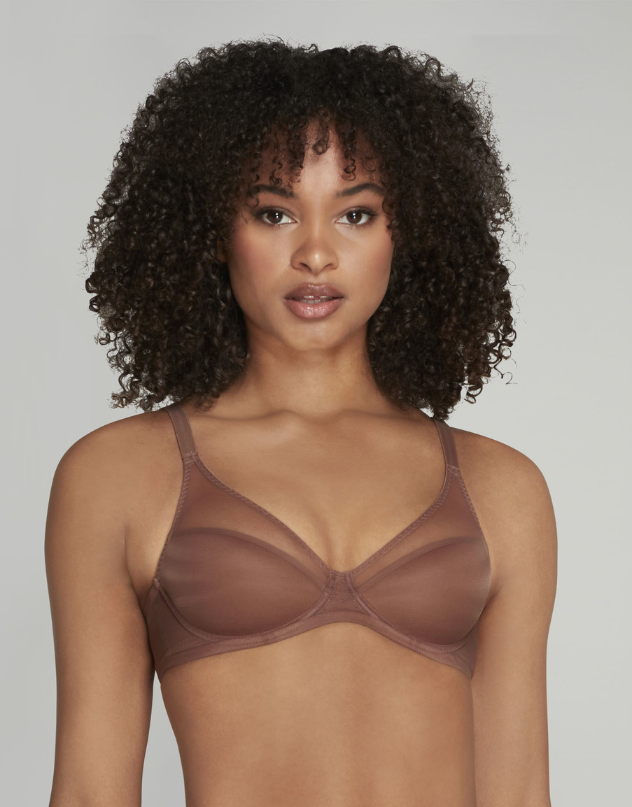 Кофейный бюстгальтер с глубокой чашкой Lucky