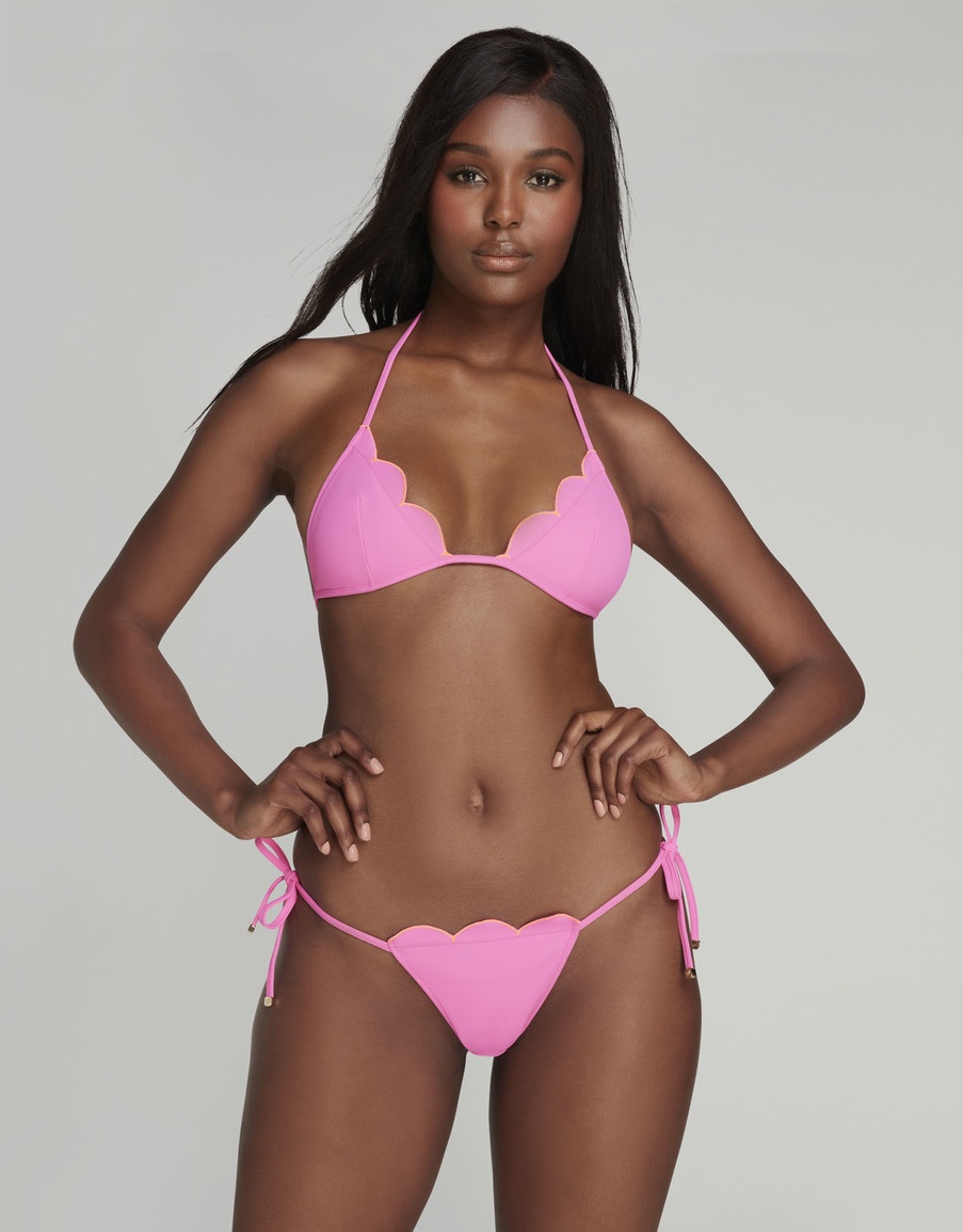 Розовый топ бикини Lorna