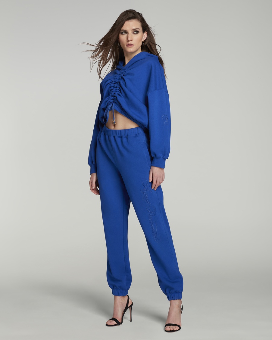 Синее худи на кулиске Rayley