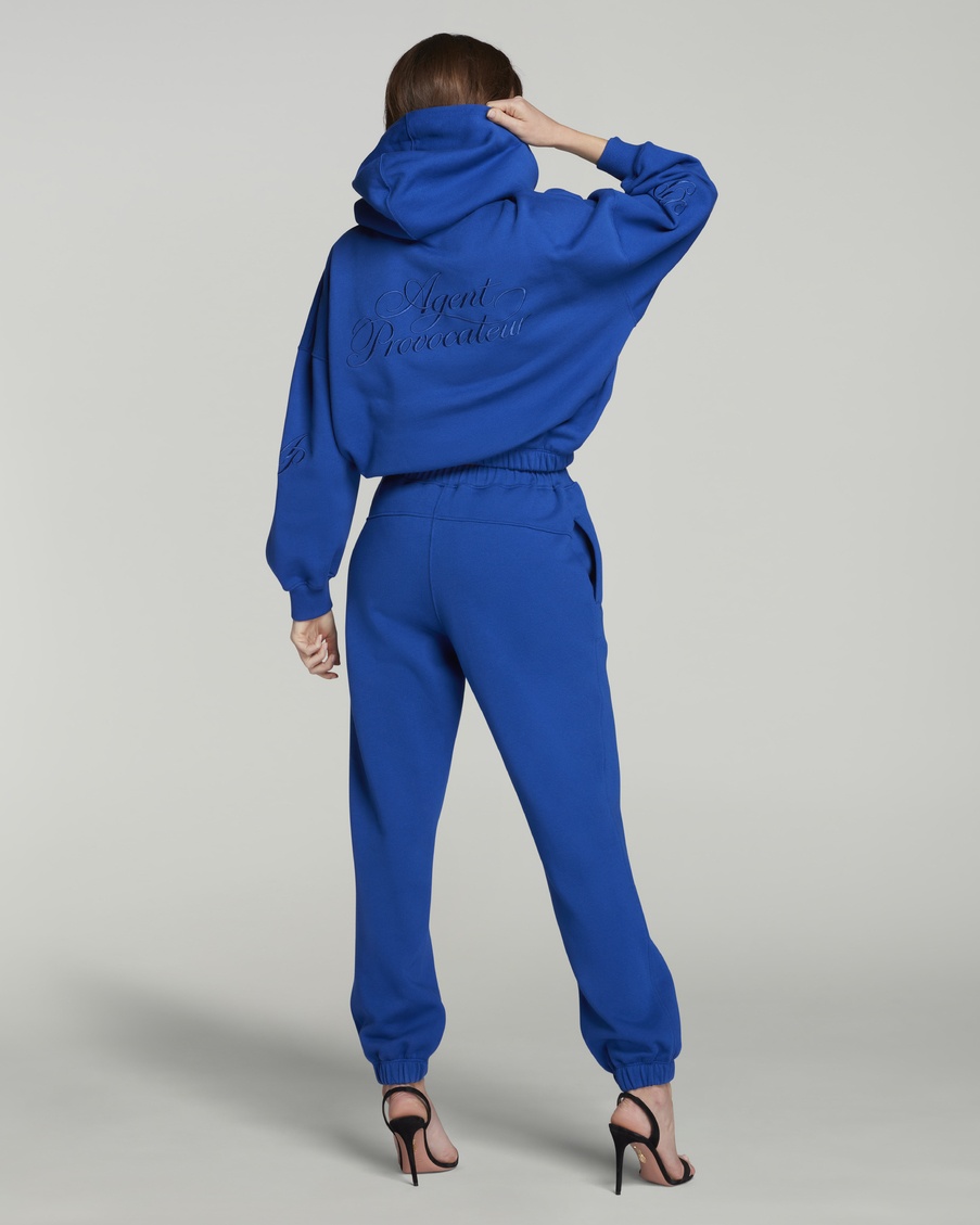 Синее худи на кулиске Rayley