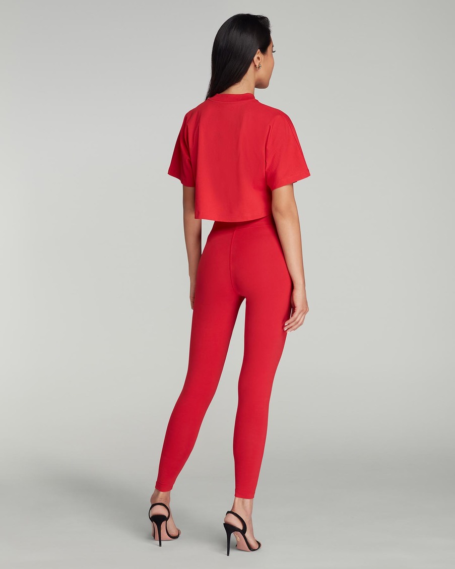 Красный кроп-топ Rayley