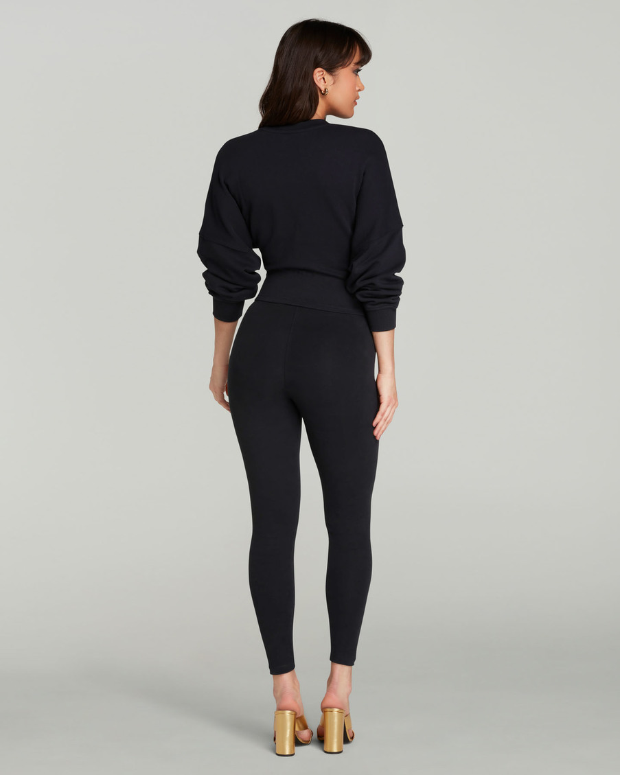 Черный свитшот Larah