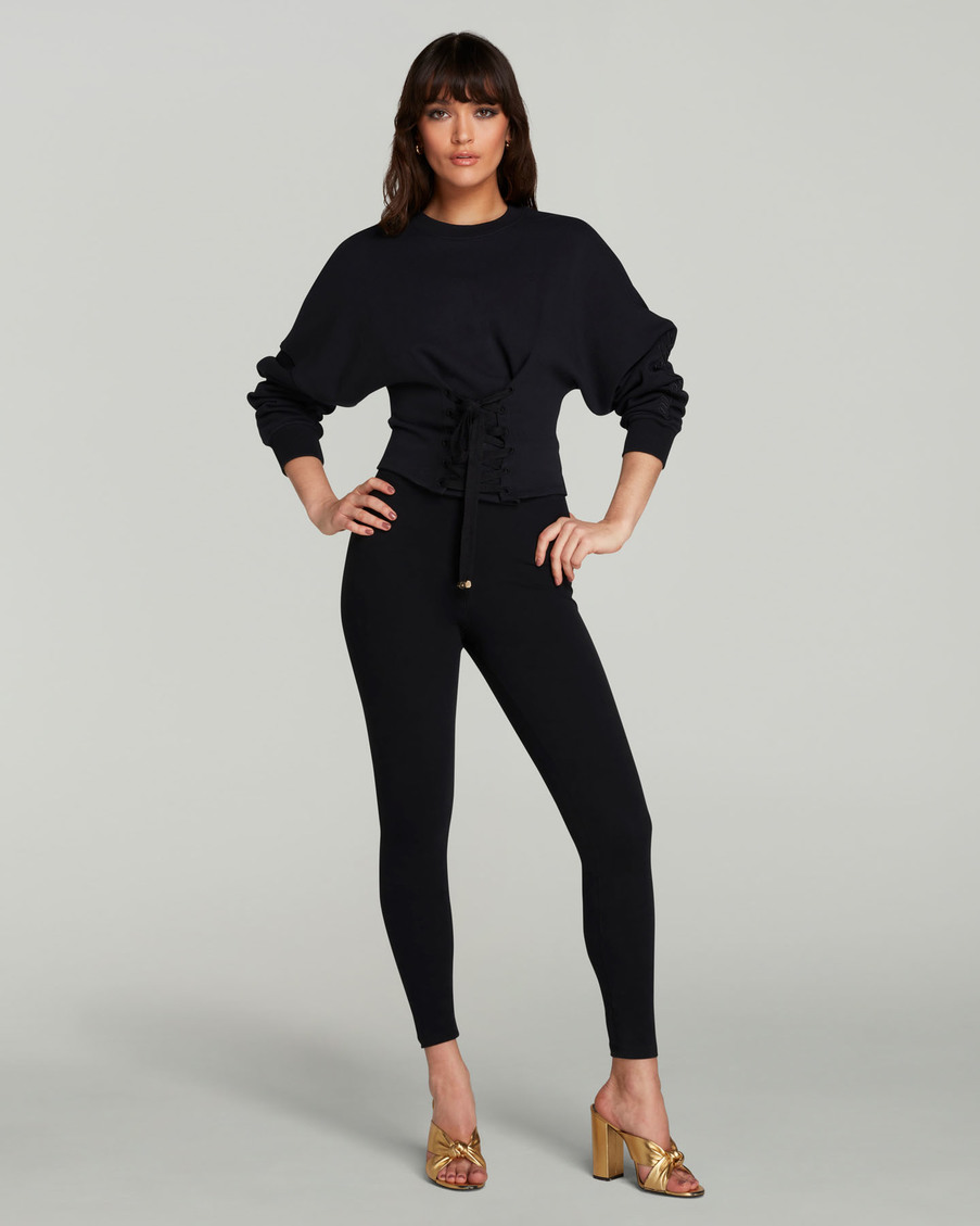 Черные леггинсы Larah