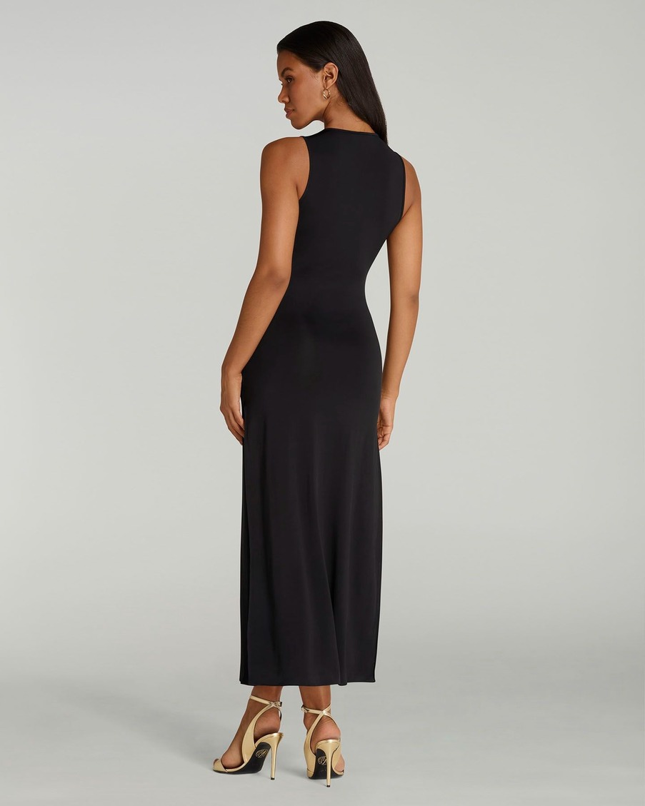 Черное пляжное платье Haislee