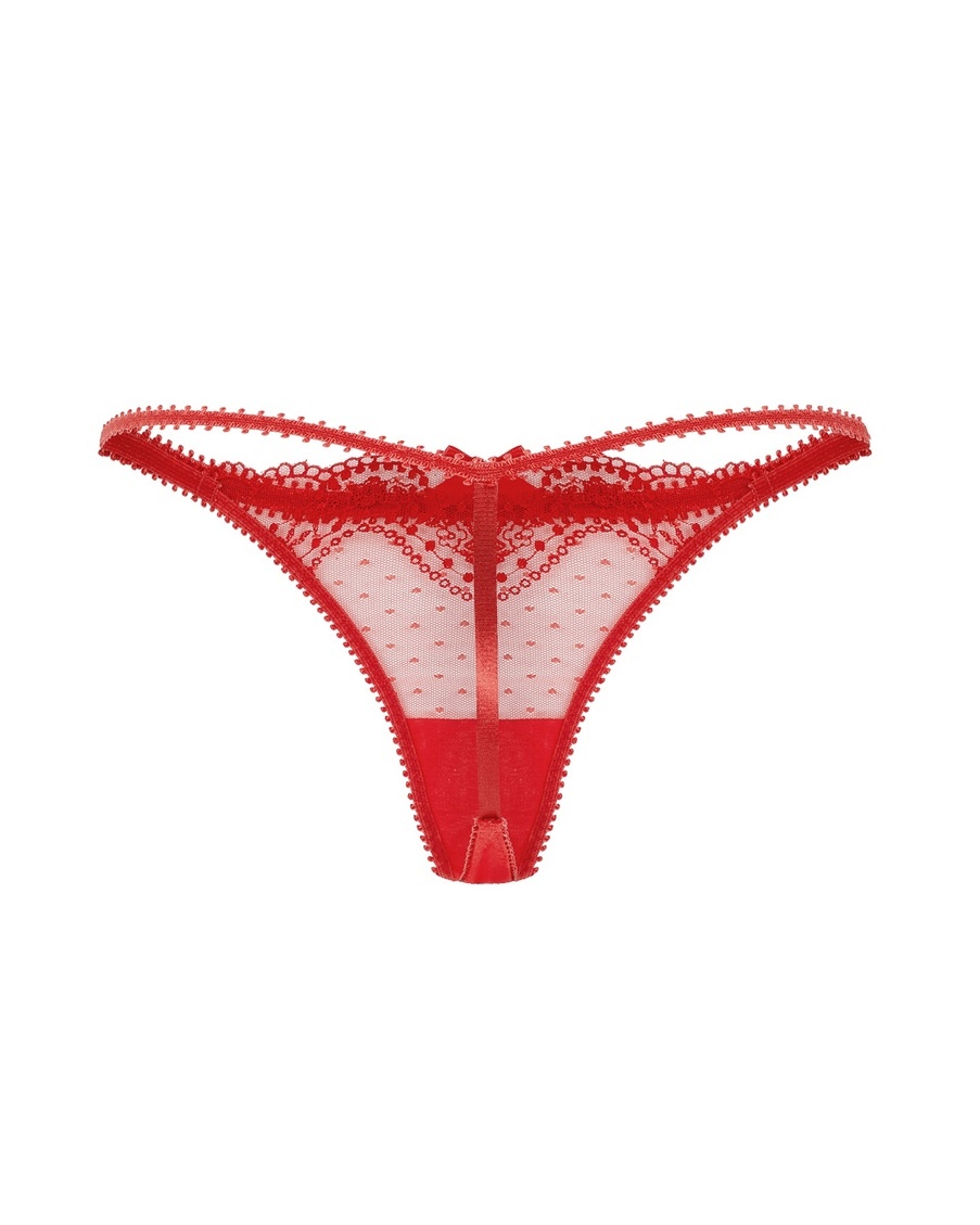 Красные трусы стринги Yuma