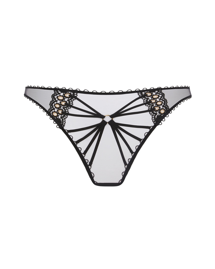 Черные классические трусы Doretta