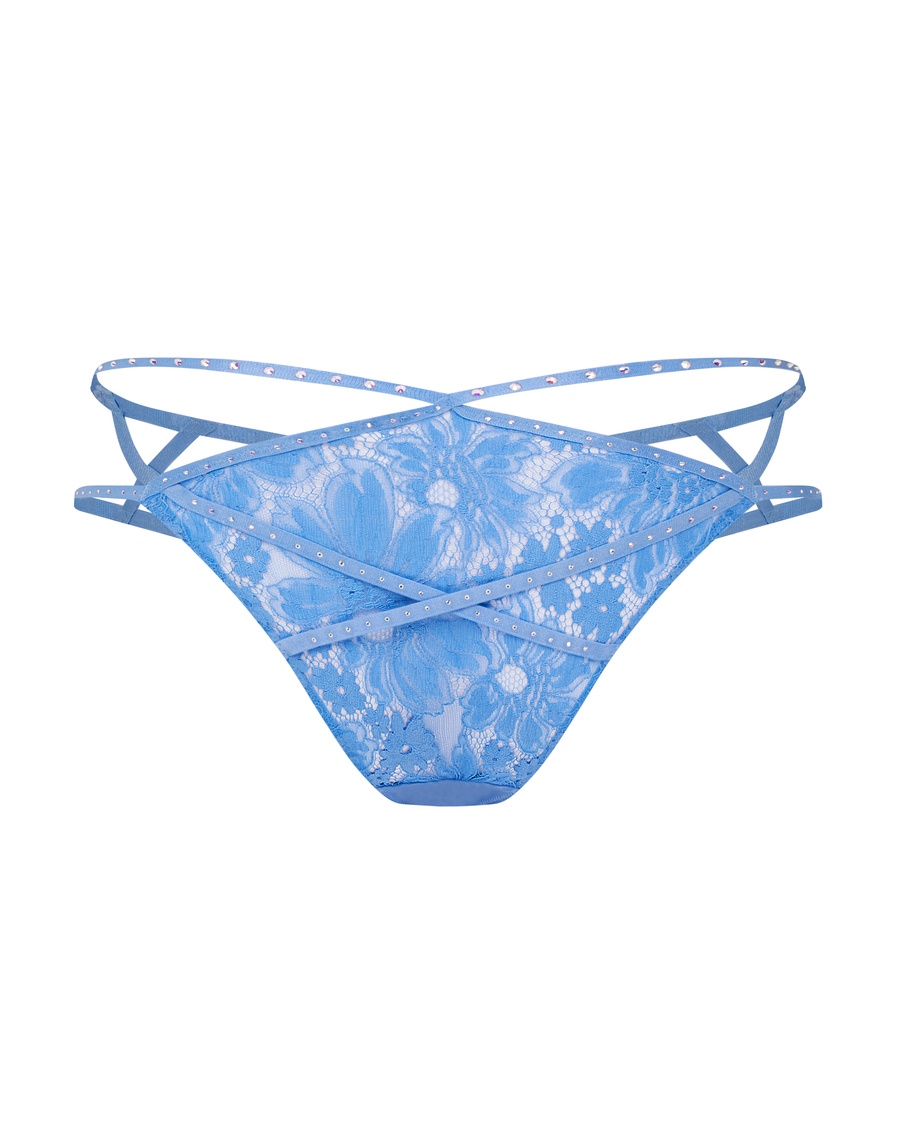 Голубые классические трусы Dianah