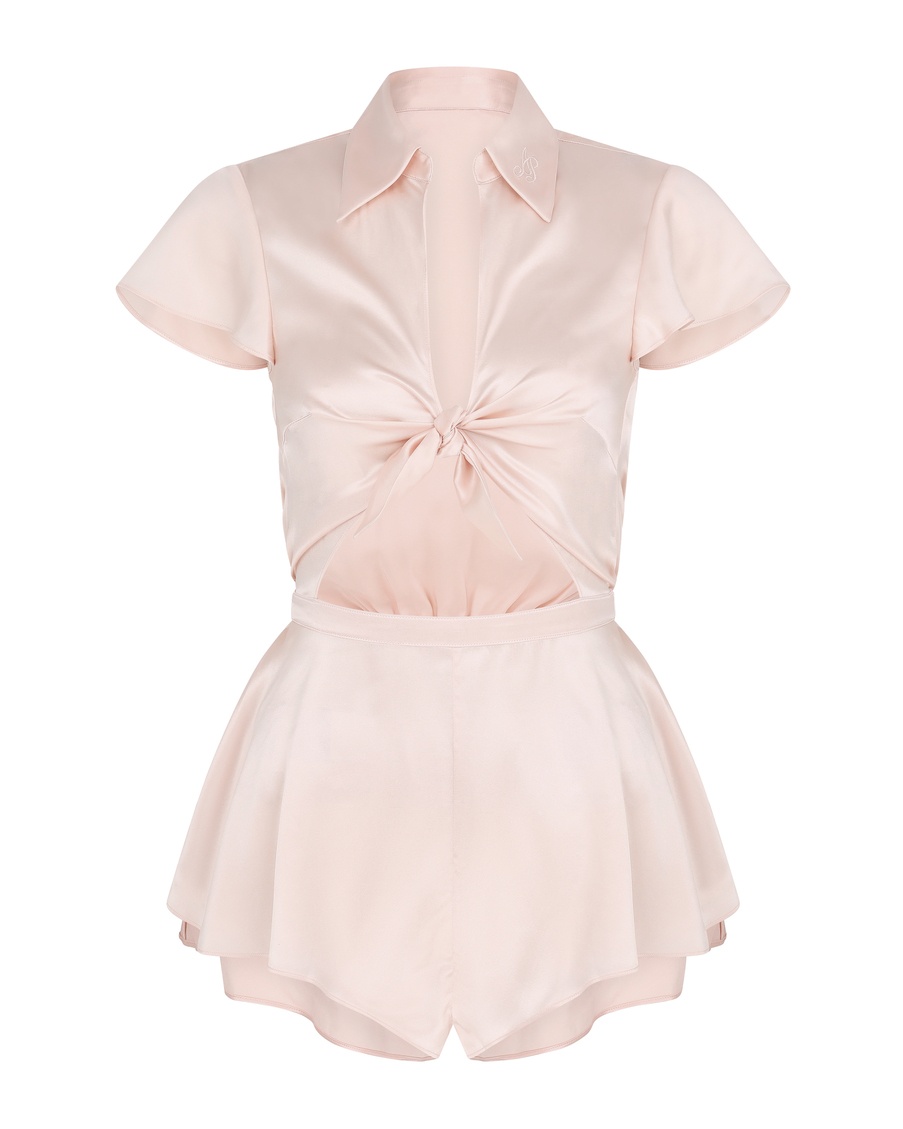 Розовый комбинезон Princey