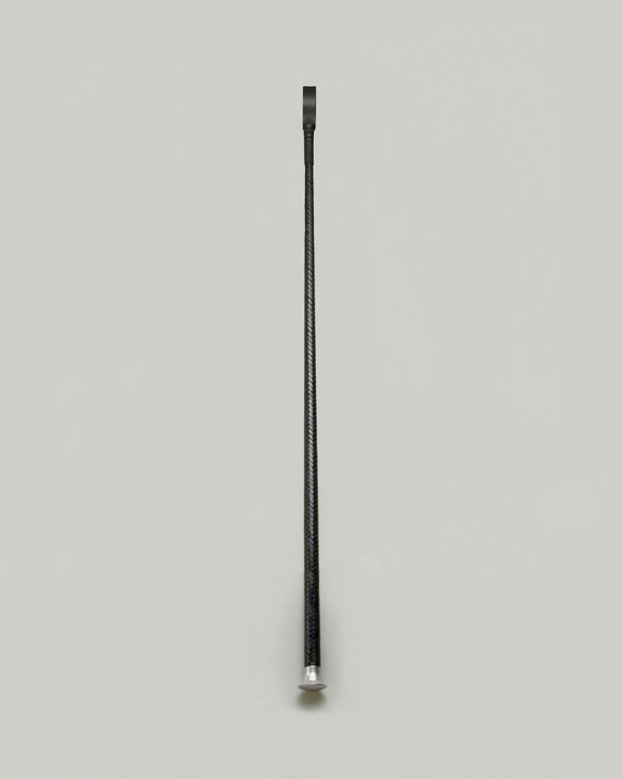 Черный хлыст из кожи и металла Zelda