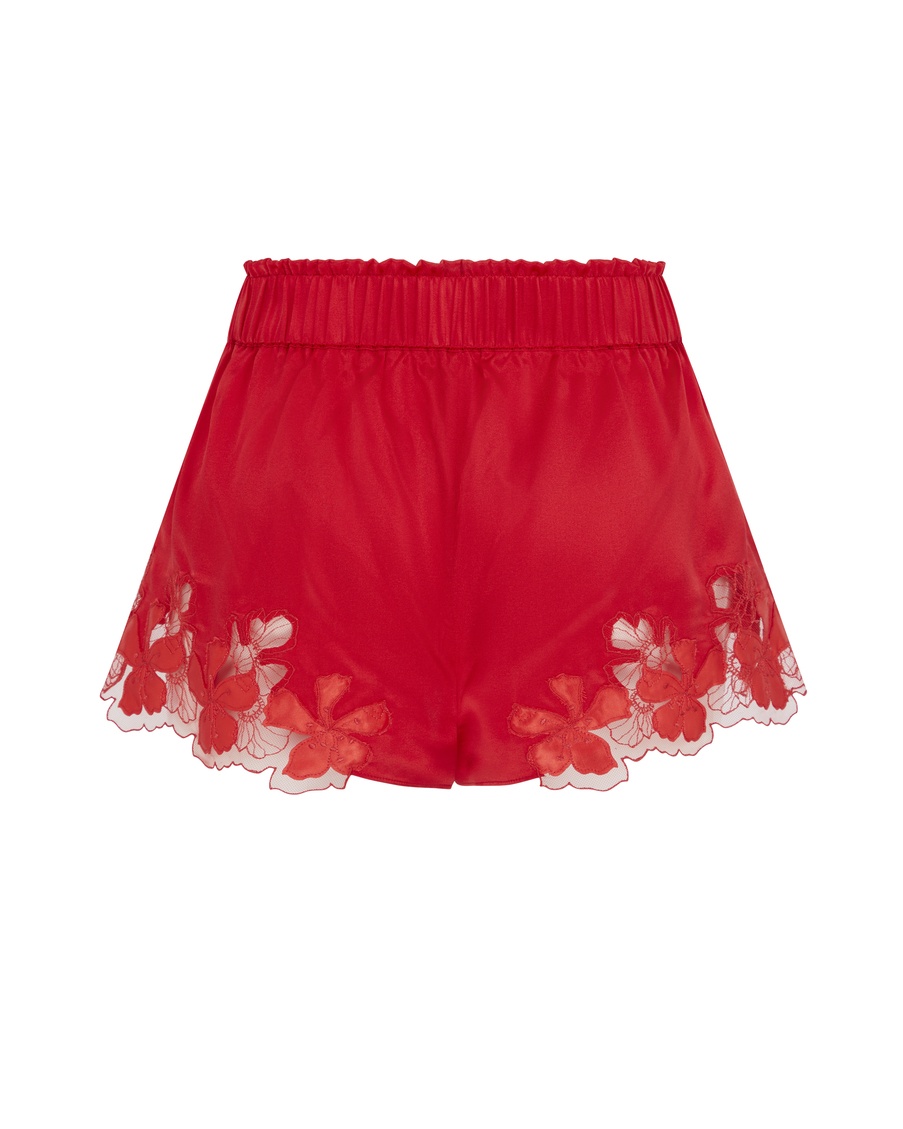 Красные шорты пижамы Ettah