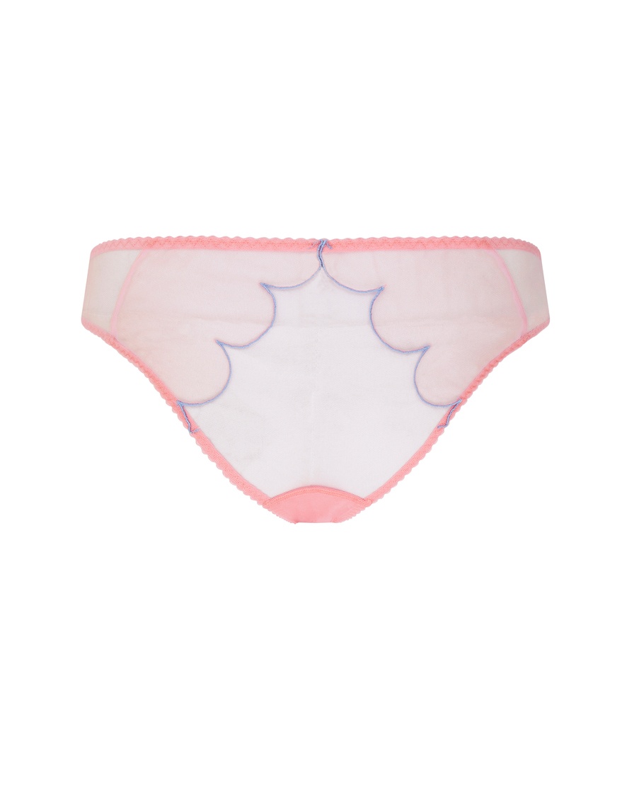 Бледно-розовые классические трусы Lorna