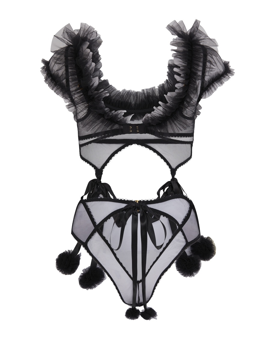 Черное боди Marlie