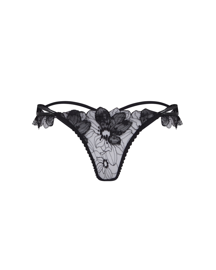 Черные французские трусы Litzia