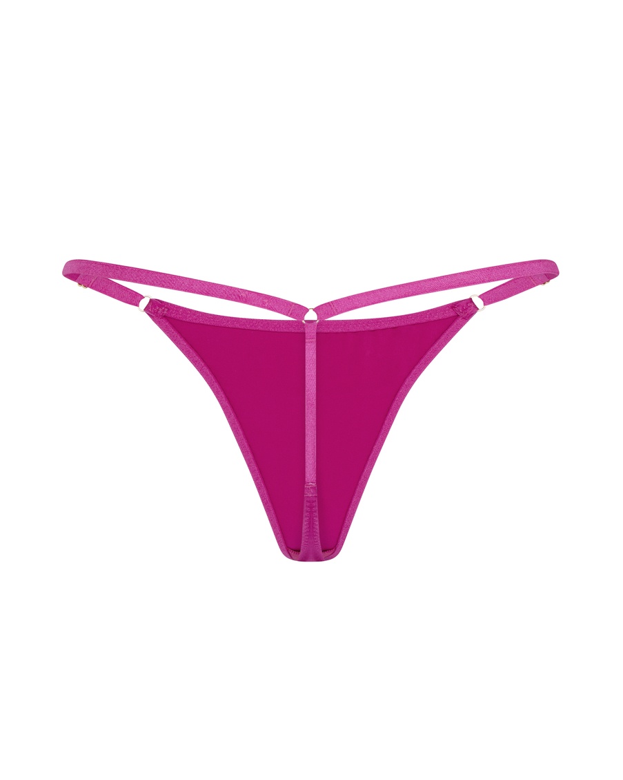 Набор из шелковых голубых, мятных и розовых трусов трикси Fabi