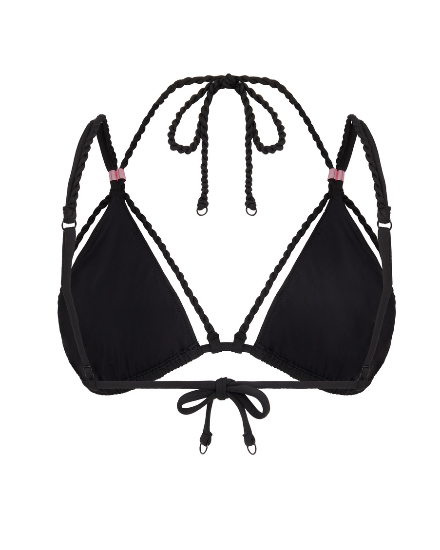 Черный топ купальника Jessah