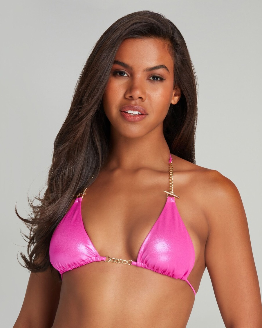 Розовый топ купальника Antronella