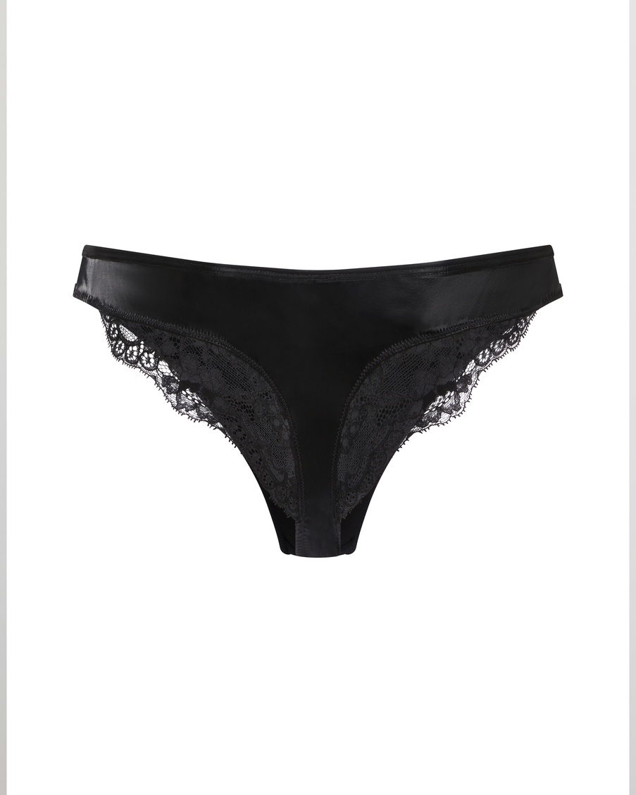 Черные классические трусы Rivere