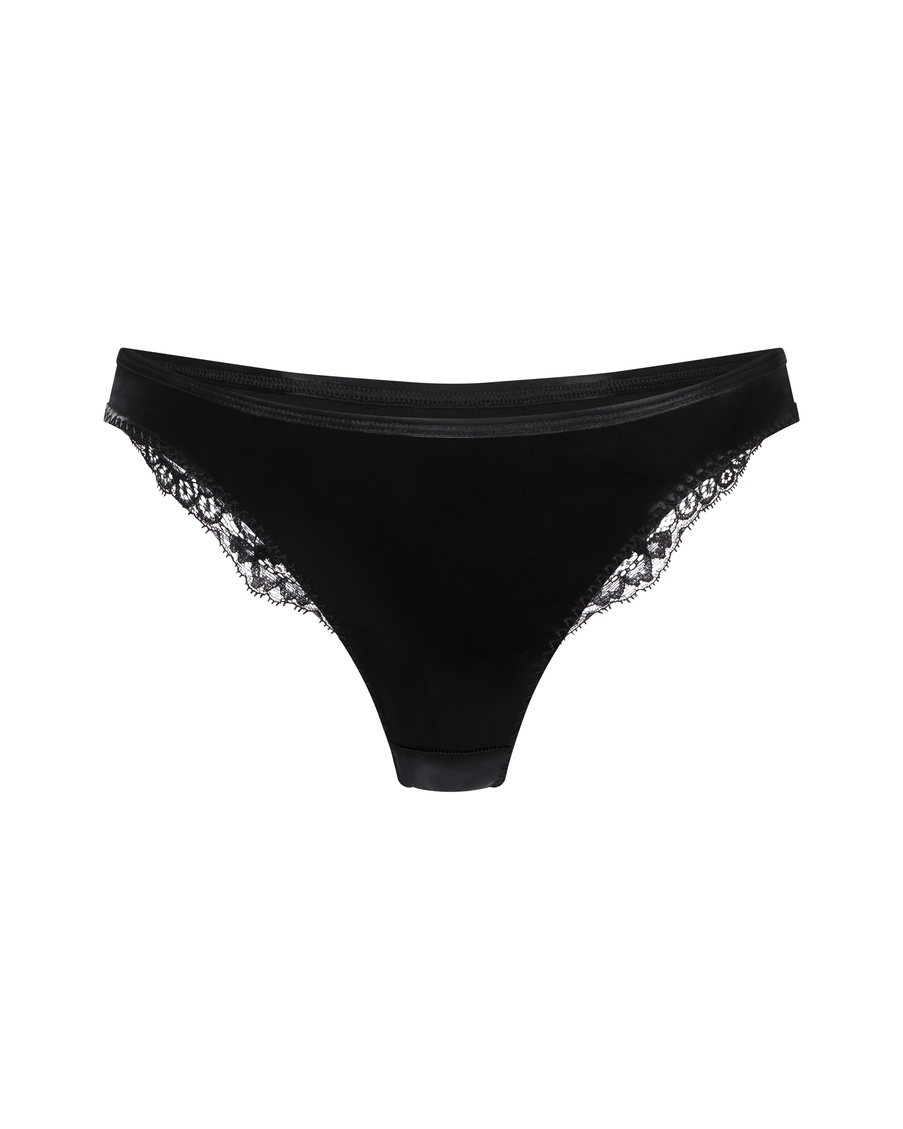 Черные классические трусы Rivere
